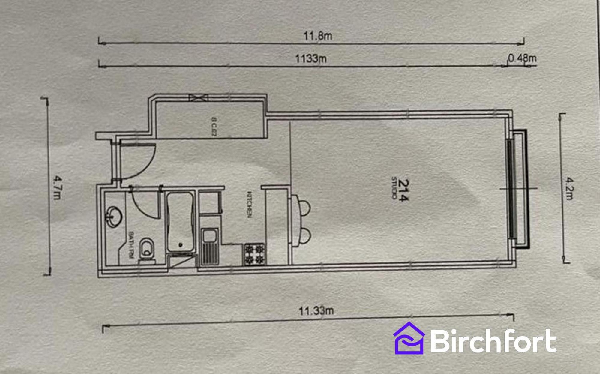Birchfort - High Quality Spacious Studio 迪拜 外观 照片
